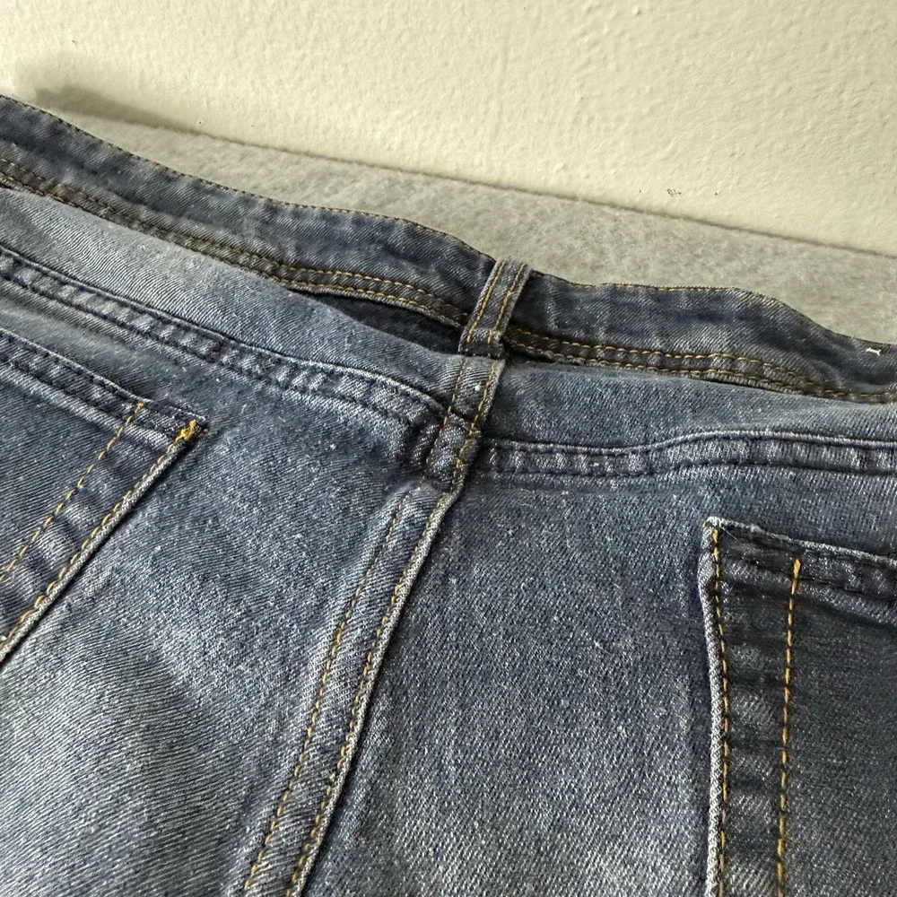 MBX Slim Stretch Blue Denim‎ Jeans Men's 38x32 (actual 40x30) Dark Wash
